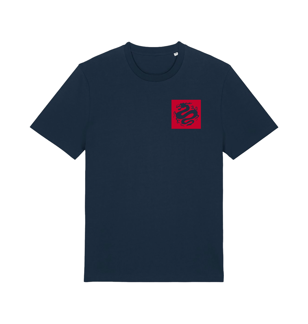French Navy Printed T-shirt