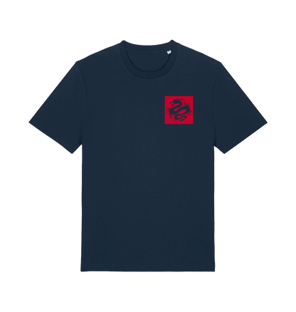 French Navy Printed T-shirt