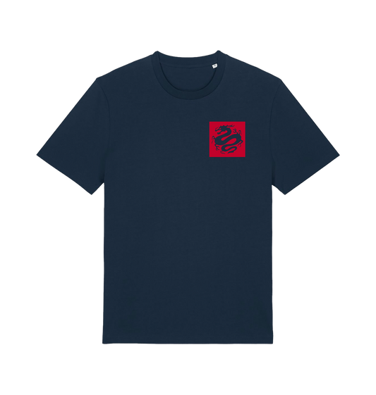 French Navy Printed T-shirt
