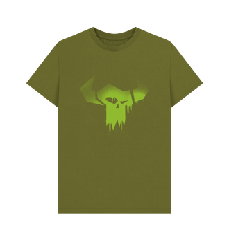 Moss Green Orks Graffiti Insignia T Shirt