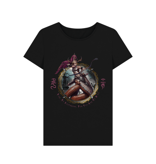 Black Daughters of Khaine Melusai Blood Stalkers Fitted T Shirt