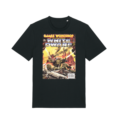 Black Printed T-shirt Front
