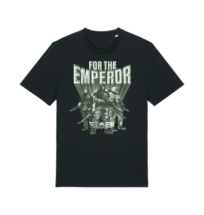 Black Printed T-shirt Front