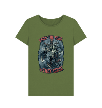 Khaki Idoneth Deepkin Lotann Fitted T Shirt