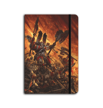 Black World Eaters Art Notebook