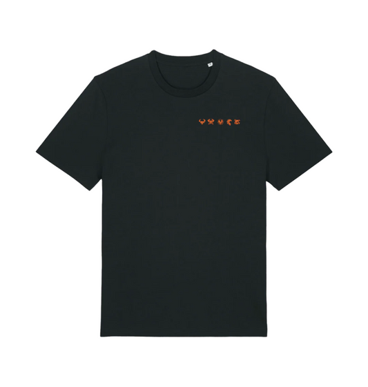 Black Printed T-shirt