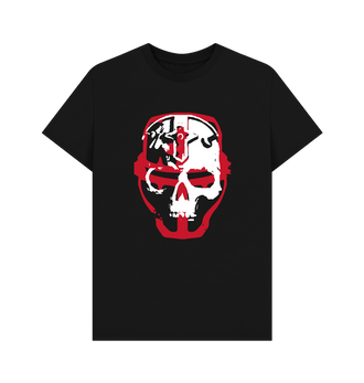 Black Imperial Knights - Skull T Shirt