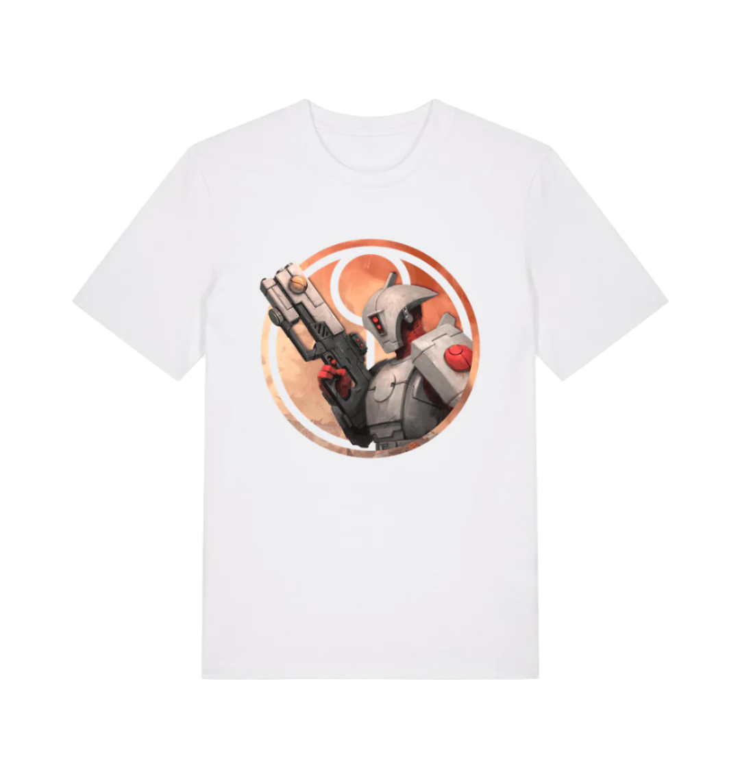 White Printed T-shirt