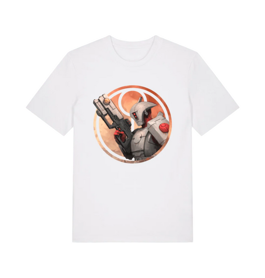 White Printed T-shirt