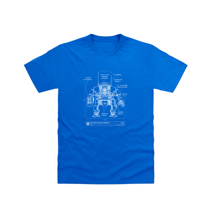 Royal Ultramarines Invictor Warsuit T Shirt