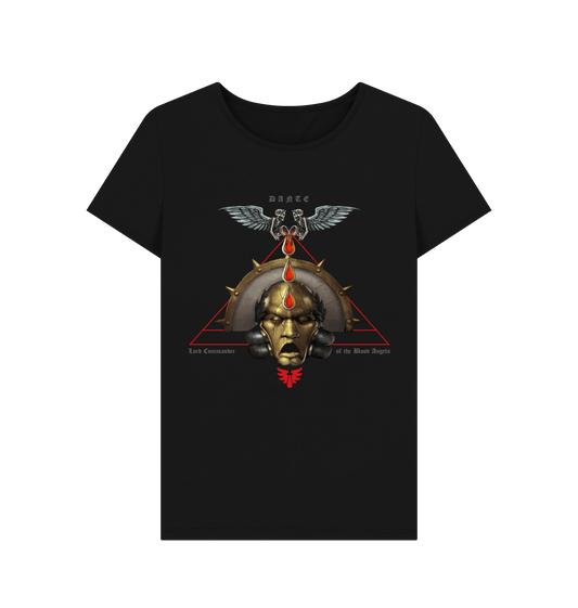 Black Blood Angels Commander Dante Fitted T Shirt