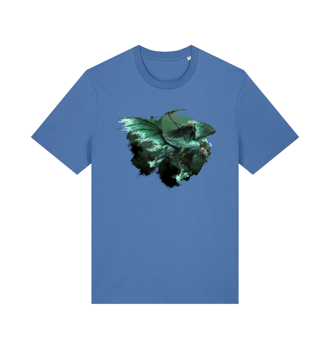 Bright Blue Printed T-shirt