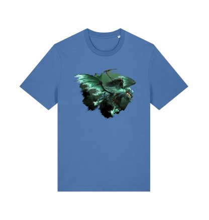 Bright Blue Printed T-shirt