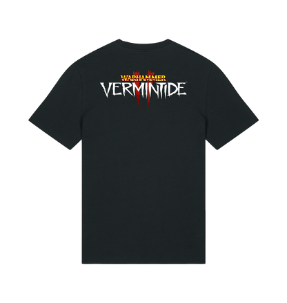 Black Printed T-shirt Back