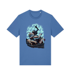 Bright Blue Printed T-shirt