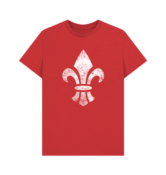 Red Adepta Sororitas Battleworn Insignia T Shirt