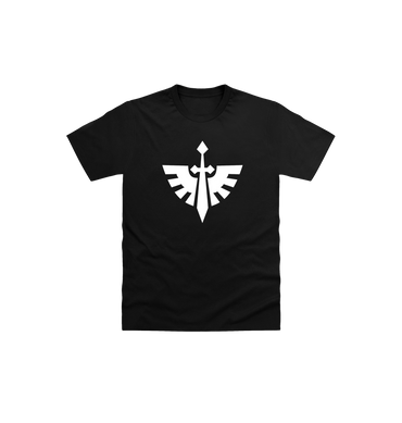 Black Printed Kids T-Shirt