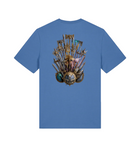 Bright Blue Printed T-shirt