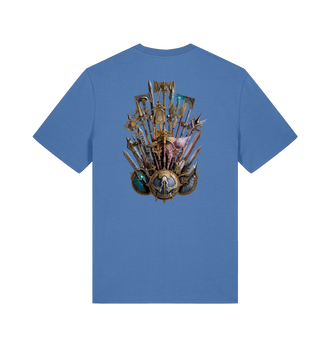 Bright Blue Printed T-shirt