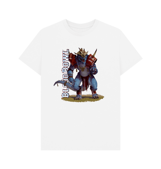 White Blood Bowl Gwaka'moli Crater Gators Saurus White T Shirt