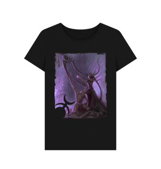 Black Slaanesh Infernal Enrapturess Fitted T Shirt