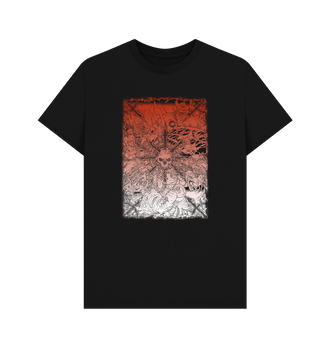 Black Total War: WARHAMMER III T Shirt - Death is Like The Winter Chill Design 1 Alternate