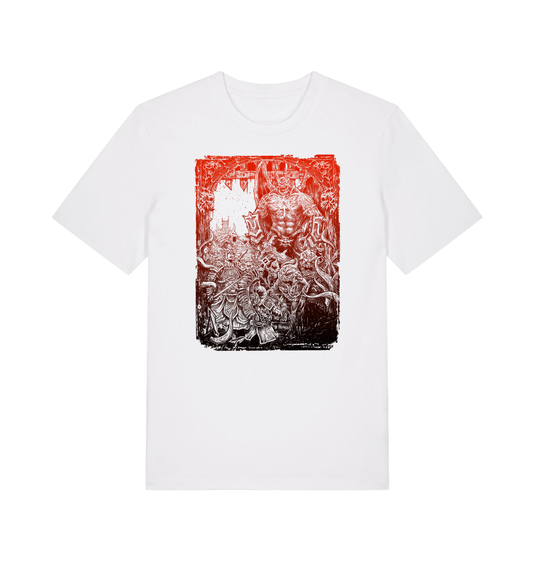 White Printed T-shirt