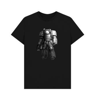 Black Premium Warhammer 40,000: Leviathan Termintor Grey Scale T Shirt