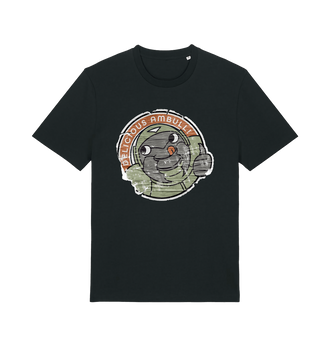Black Printed T-shirt