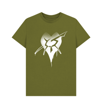 Moss Green Drukhari Graffiti Insignia T Shirt