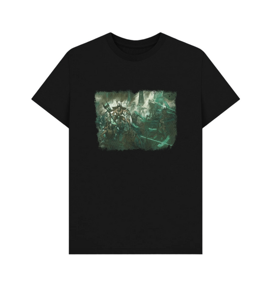 Black Necrons Skorpekh Lord Design T Shirt