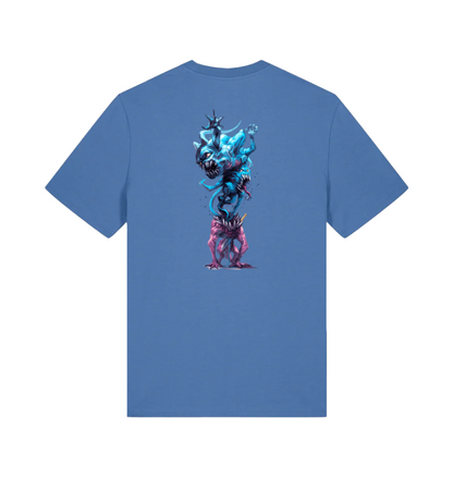 Bright Blue Printed T-shirt
