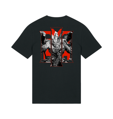 Black Printed T-shirt