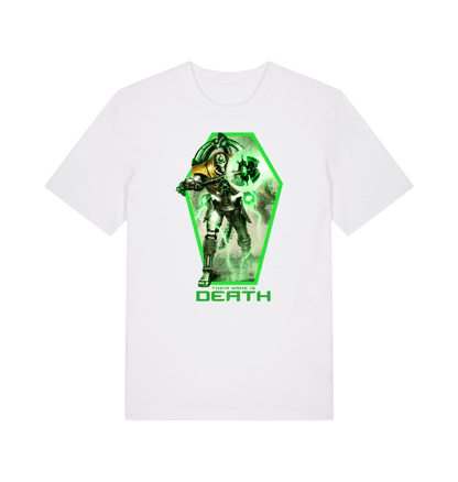 White Printed T-shirt Front