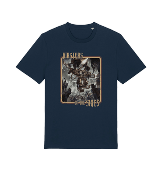 French Navy Printed T-shirt