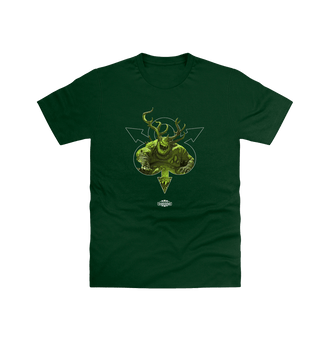 Forest Total War: WARHAMMER III - Nurgle - Ku'gath Plaguefather Monochrome T Shirt