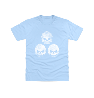 Light Blue Death Guard Battleworn Insignia T Shirt