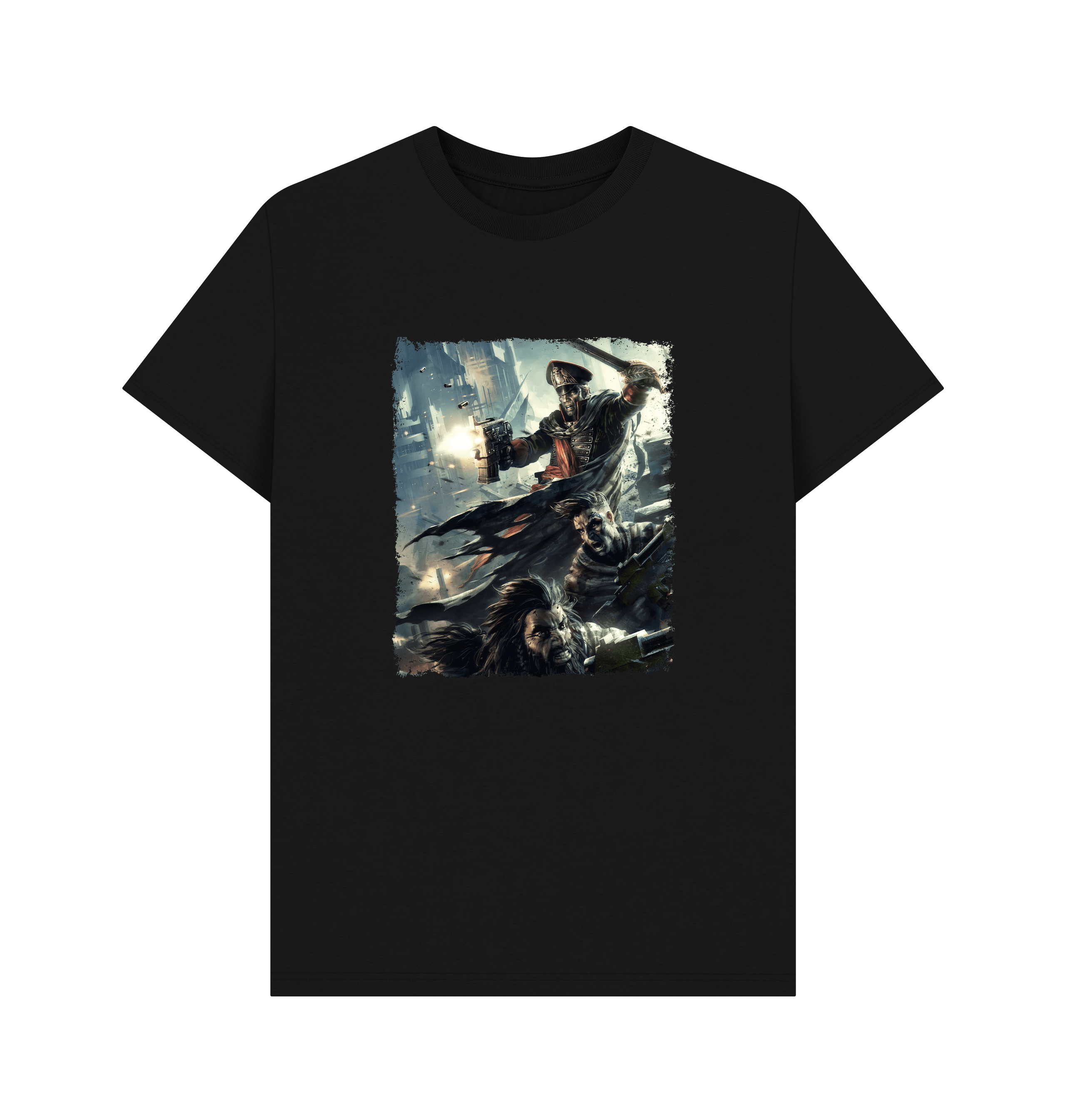 Black Premium Gaunt's Ghosts: Necropolis T Shirt