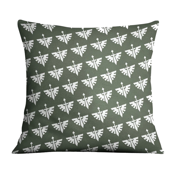 Dark Angels Repeat Pattern Cushion