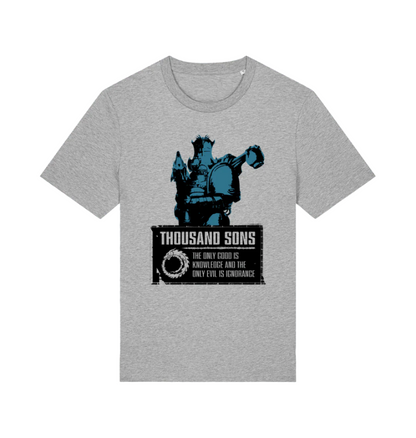 Heather Grey Printed T-shirt