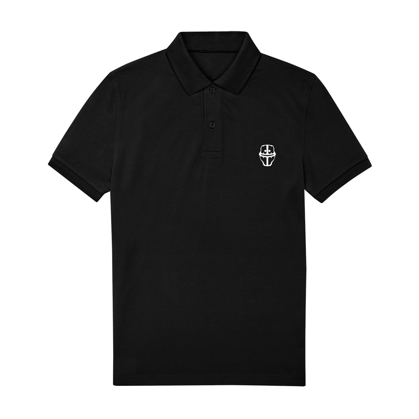 Black Polo Shirt Front