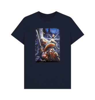 Navy Blue Gotrek & Felix: Trollslayer T Shirt