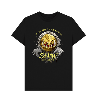 Black Kruleboyz Yellow Scareshield T Shirt