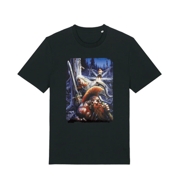Black Printed T-shirt