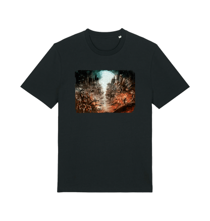 Black Printed T-shirt