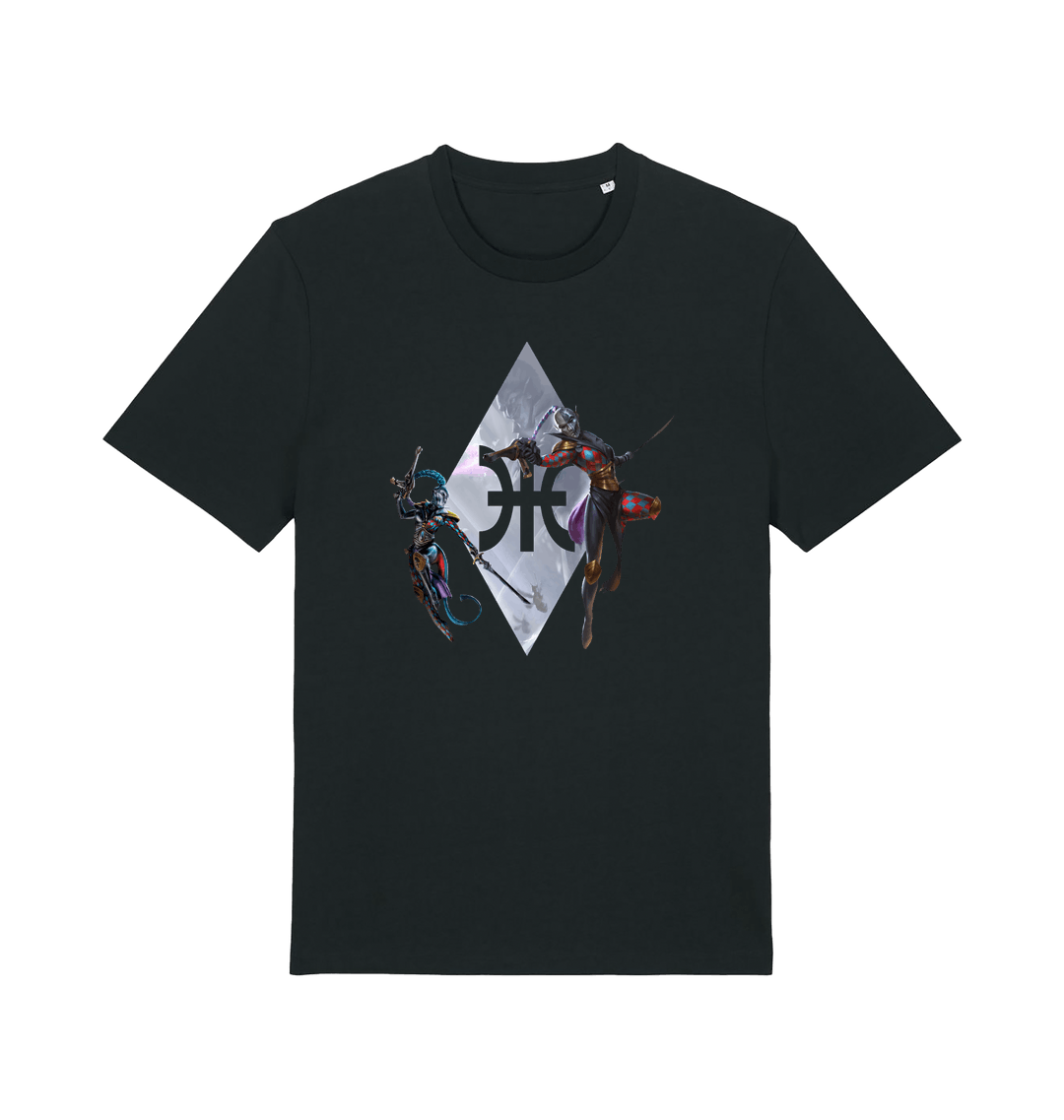 Black Printed T-shirt