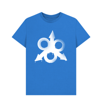 Bright Blue Maggotkin of Nurgle Graffiti Insignia T Shirt