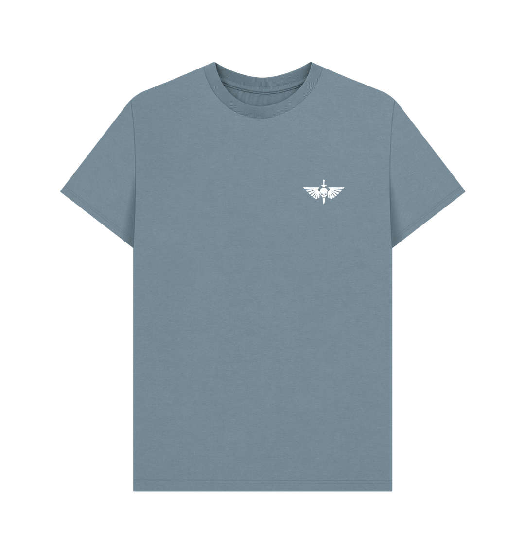 Stone Blue Space Marines Insignia T Shirt