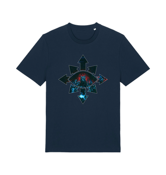 French Navy Printed T-shirt
