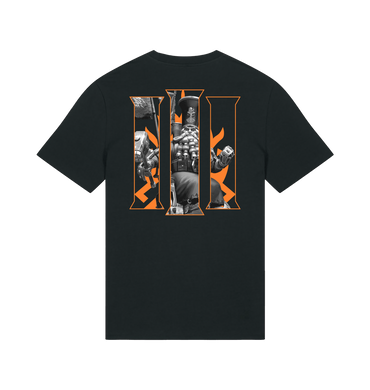 Black Printed T-shirt